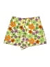 Zara Floral Green Shorts Size XS - photo 2
