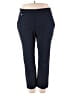 PREMISE Solid Blue Active Pants Size 3X - photo 1