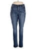 Old Navy Solid Blue Jeans Size 14 (tall) - photo 1
