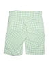 J. McLaughlin Checkered-gingham Blue Green Shorts Size 4 - photo 2
