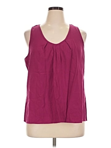 a.n.a. A New Approach Sleeveless Blouse (view 1)
