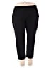 Susan Graver Solid Black Active Pants Size 2X (petite) - photo 1