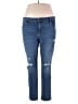 Old Navy Hearts Blue Jeans Size 18 - photo 1