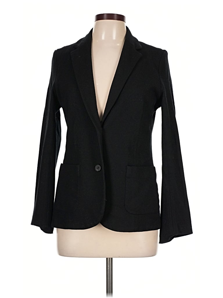 Pre-owned J. Mclaughlin Blazer Jacket In Black