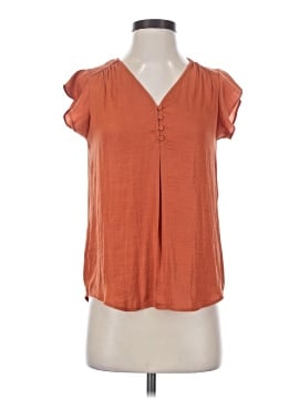 Maison D' Amelie Short Sleeve Blouse