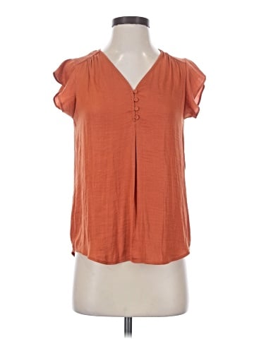 Maison d' Amelie Short Sleeve Blouse (view 1)