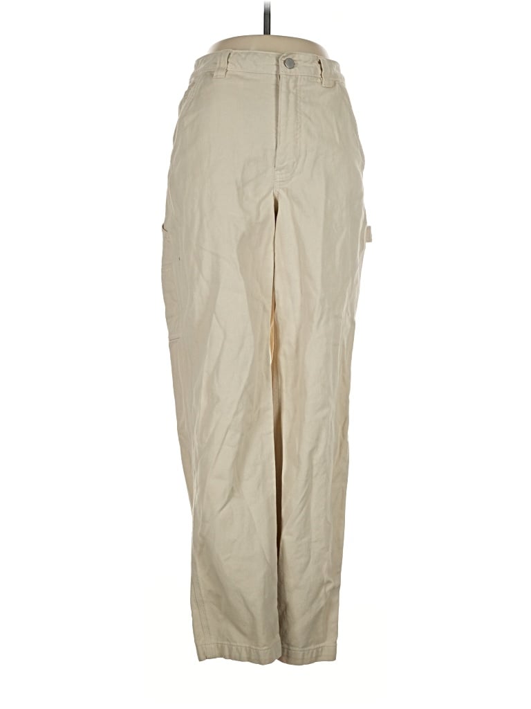 Pre-owned Tna Cargo Pants In Tan