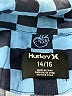 Hurley Checkered-gingham Blue Short Sleeve Button-Down Shirt Size 14 - 16 - photo 3