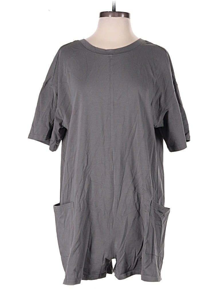 Pre-owned Unbranded Romper In Gray