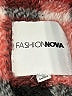 Fashion Nova 100% Polyester Red Poncho Size L - photo 4