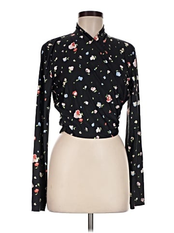 Ganni Long Sleeve Blouse (view 1)