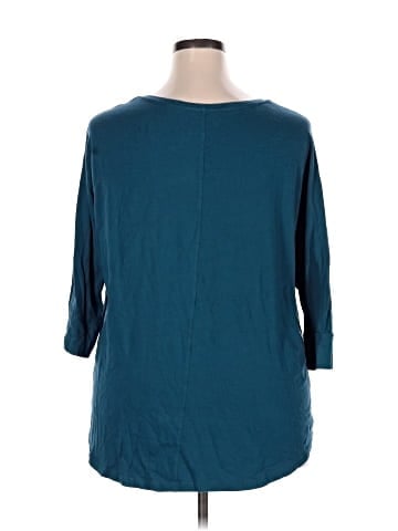 Boutique + 3/4 Sleeve Top (view 2)