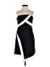 Halston 100% Polyester Black Cocktail Dress Size 2 - photo 1
