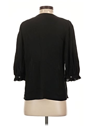 Rebecca Taylor 3/4 Sleeve Silk Top (view 2)