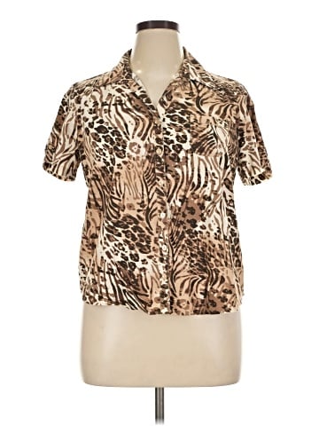 Erika Short Sleeve Blouse (view 1)
