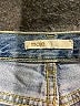 Maje 100% Cotton Hearts Blue Jeans Size M (estimated) - photo 6