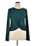 Zobha Teal Long Sleeve Top Size XL - photo 1
