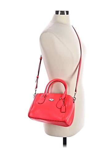 Coach Leather Satchel (view 2)