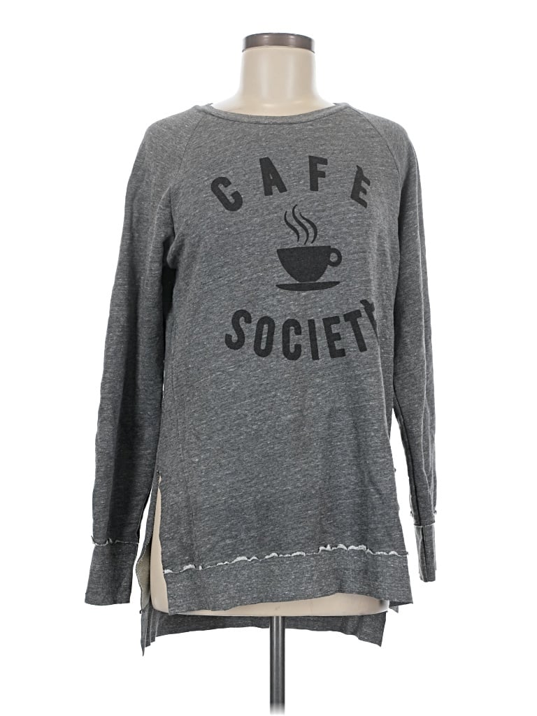 Pre-owned Sol Angeles Sweatshirt In Gray