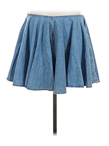Divided by H&M Denim Skirt (view 2)