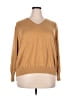 SONOMA life + style 100% Cotton Tan Pullover Sweater Size 3X - photo 1