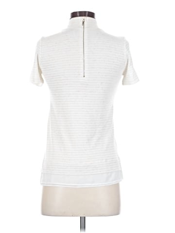 White House Black Market Short Sleeve Turtleneck (view 2)