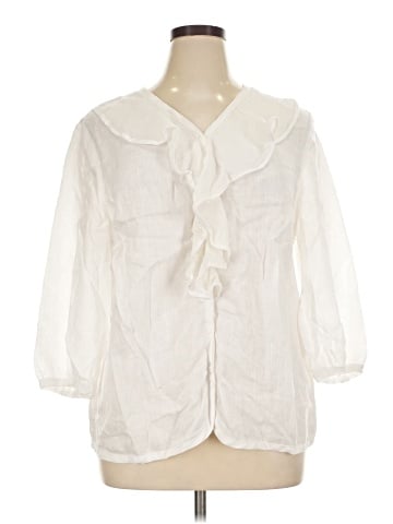 Susan Bristol 3/4 Sleeve Blouse (view 1)