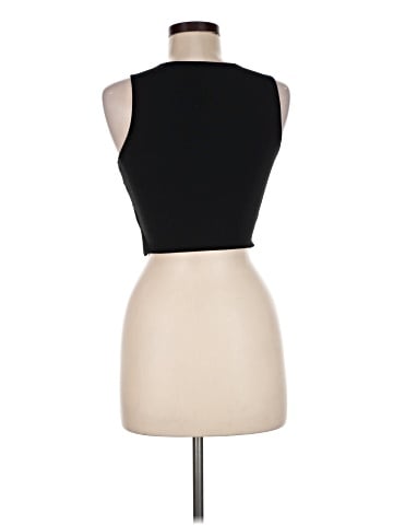 Zara W&B Collection Sleeveless Top (view 2)