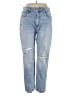 Zara Hearts Blue Jeans Size 12 - photo 1