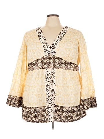 MICHAEL Michael Kors Long Sleeve Blouse (view 1)