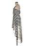 Soprano 100% Polyester Stripes Gray Casual Dress Size XS - photo 5