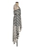 Soprano 100% Polyester Stripes Gray Casual Dress Size XS - photo 4