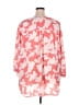 Torrid 100% Polyester Pink 3/4 Sleeve Blouse Size 5X Plus (6) - photo 2