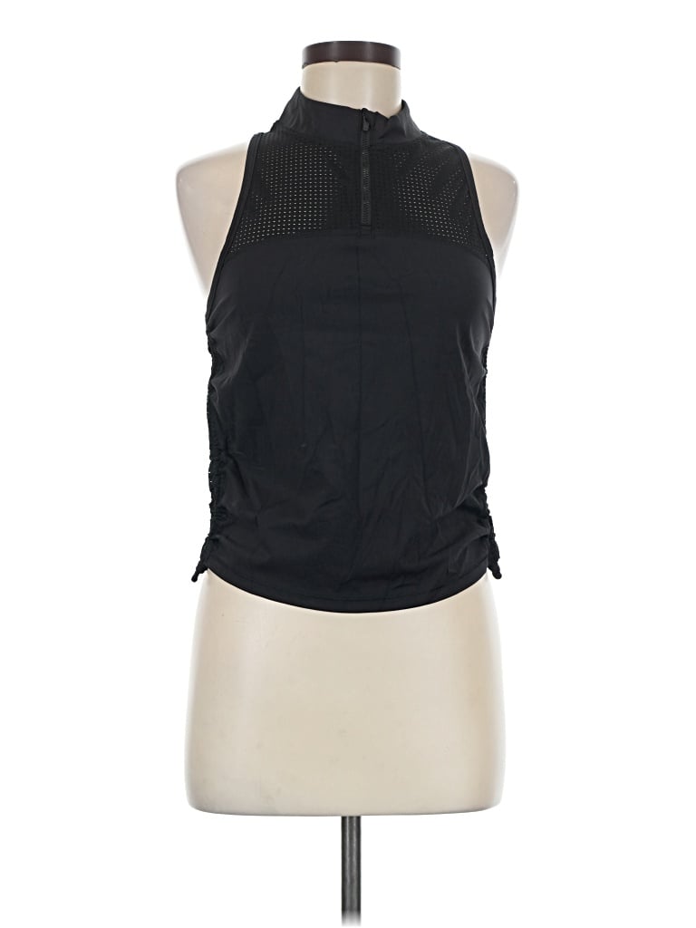 Pre-owned Athleta Sleeveless Blouse In Black