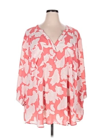 Torrid 3/4 Sleeve Blouse (view 1)