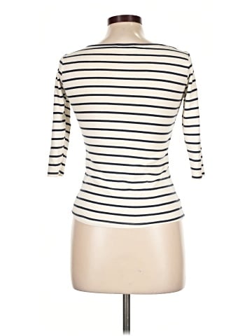 Zara W&B Collection 3/4 Sleeve T-Shirt (view 2)