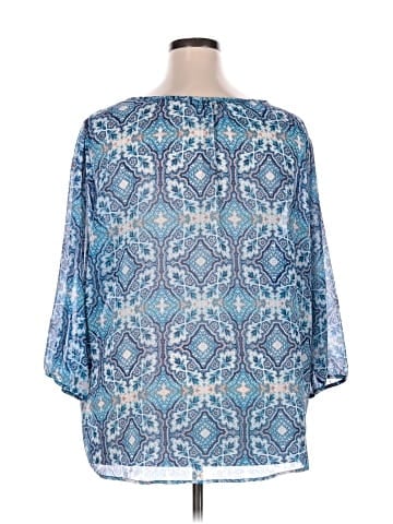 Living Doll 3/4 Sleeve Blouse (view 2)