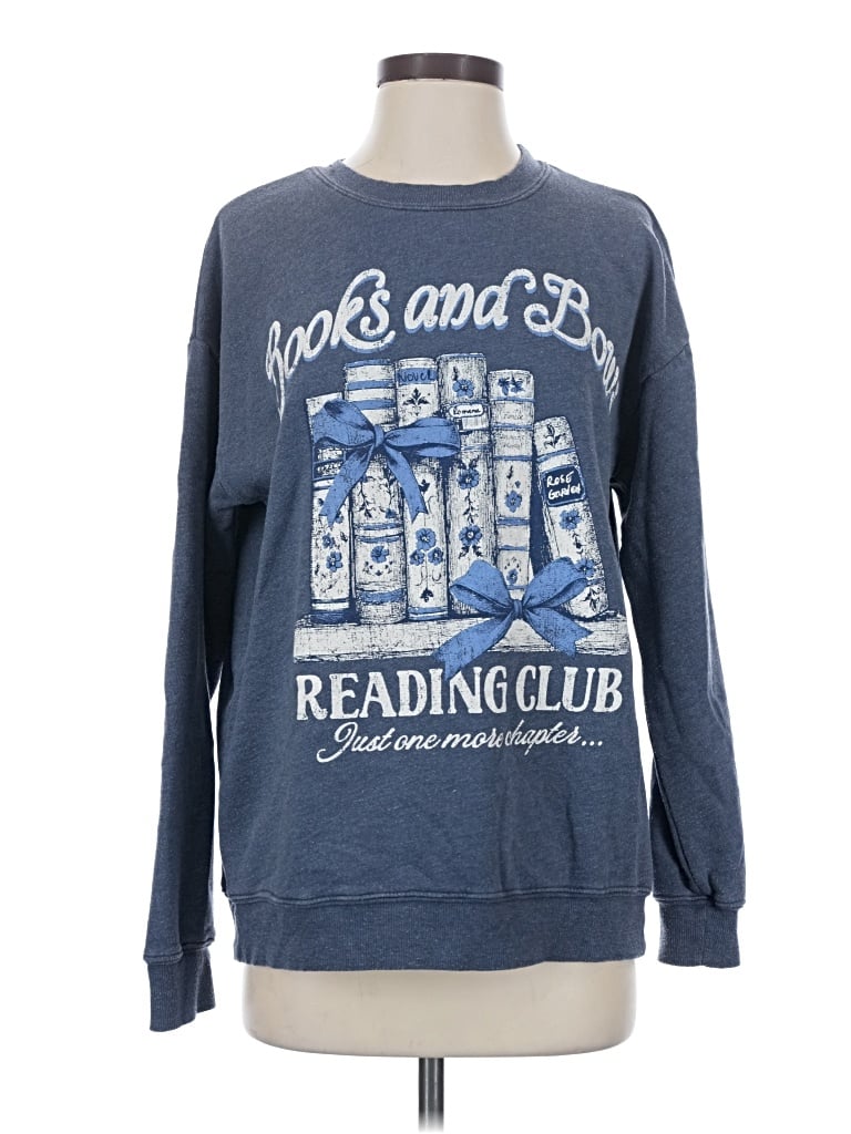 Pre-owned Originality Sweatshirt In Blue