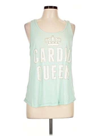 Chin Up Sleeveless T-Shirt (view 1)