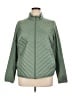 Puma 100% Polyester Solid Green Jacket Size XL - photo 1