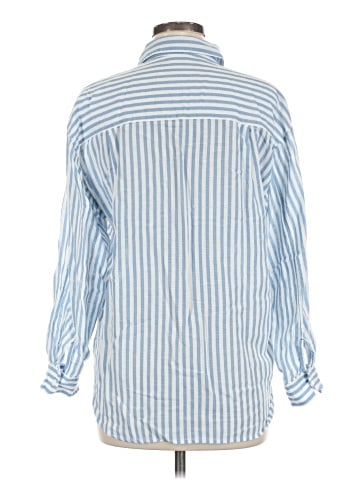 Stradivarius Long Sleeve Button-Down Shirt (view 2)