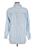 Stradivarius Stripes Blue Long Sleeve Button-Down Shirt Size M - photo 2