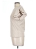 Deletta 100% Polyester Tan Short Sleeve Turtleneck Size L - photo 5