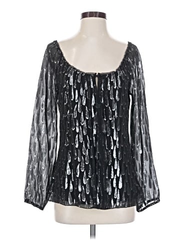 White House Black Market 3/4 Sleeve Blouse (view 1)