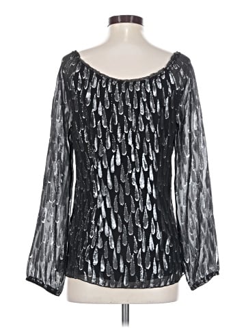 White House Black Market 3/4 Sleeve Blouse (view 2)