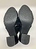 Taryn Rose 100% Leather Black Sandals Size 8 - photo 5
