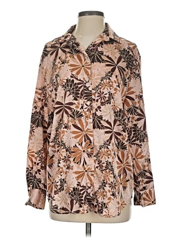 Fred David Long Sleeve Blouse (view 1)