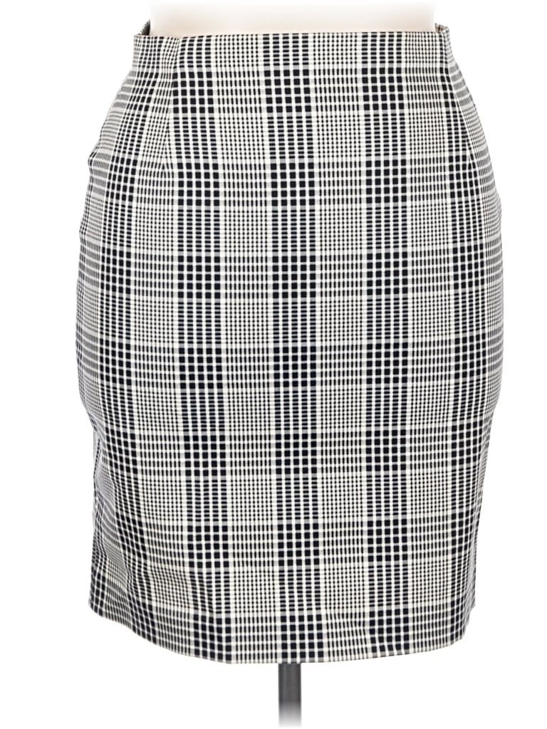 Pre-owned Marks & Spencer Formal Skirt In Gray