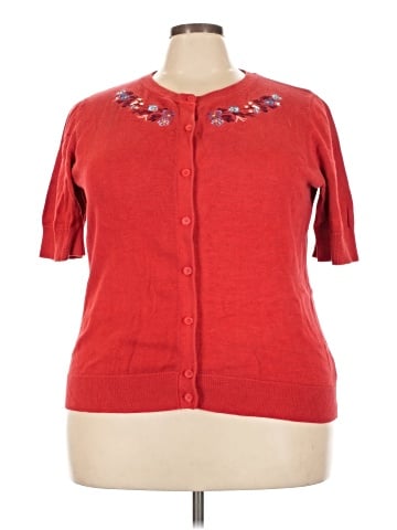 Woman Within Short Sleeve Blouse (view 1)
