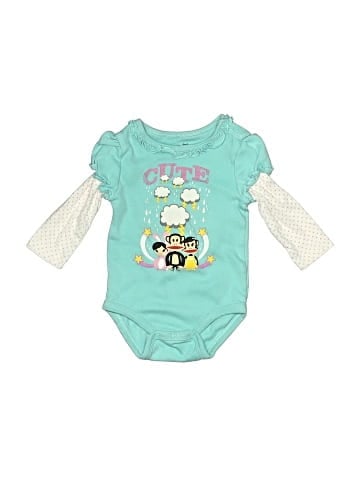 Paul Frank Long Sleeve Onesie (view 1)